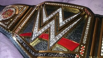 Wwe World Heavyweight Championship Title Belt By Imranbecks On