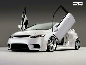 Honda Civic Si Black Wallpaper Background