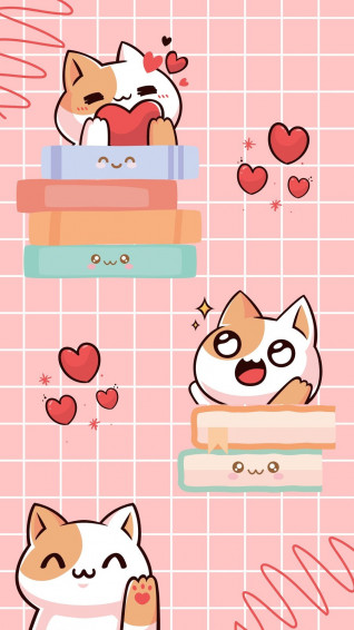 Customizable Cat Phone Wallpaper Templates