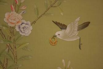 My Richard Curtis London Embellished Wallpaper Matthew Williamson