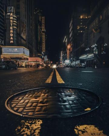 Urban Night Wallpaper Top Background