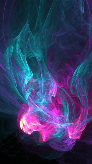 Pink And Blue Wallpaper