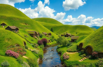 The Hobbit Shire Wallpaper