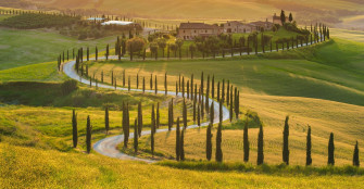 Tuscan Countryside Nature HD Wallpaper