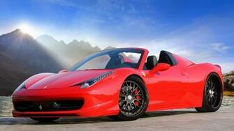 HD 1080p Wallpaper Red Ferrari New Cars