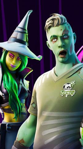 Fortnite Fortnitemares Halloween Skins 4k Phone HD