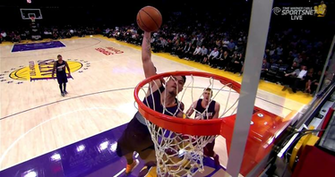 Gerald Green Climbs Jordan Hill For A Poster Dunk Video