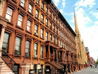 Harlem New York Ny Usa Landscape Nature