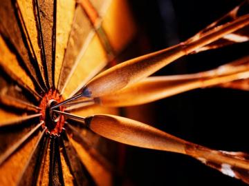 Dart Board Game Widescreen Desktop Wallpaper Px