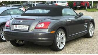 Chrysler Crossfire Convertible Model