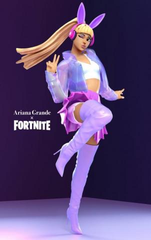 Ariana Grande Skin In Fortnite Real Or Fake