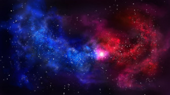 Blue Galaxy Wallpaper