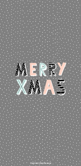 Winter Aesthetic Wallpaper For Phone Merry Xmas I