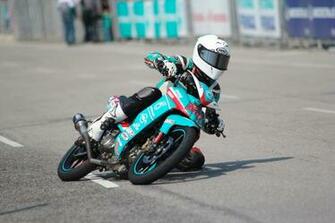 Sport Venue Road Racing Supermoto Background Royalty Photo