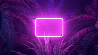 Sensational Aesthetic Neon Lights Laptop Wallpaper Photos