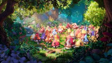 Smurfs The Lost Village Cartoon Screenshot HD Wallpaper