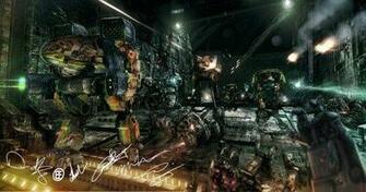 Mechwarrior Online Invasion Signed Art