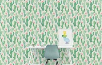 Restaurant Trend Modern Tropical Wallpaper Patterns Are