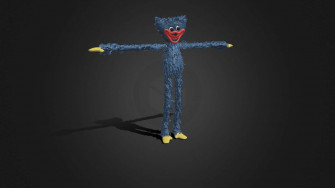 Huggy Wuggy Background Wallpaper