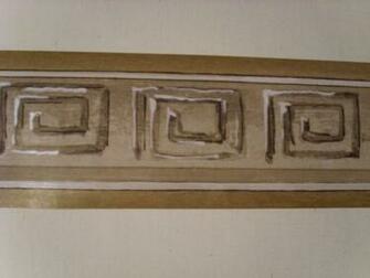 Rolls 45ft Gold Brown Black Silver High Greek Key Wallpaper