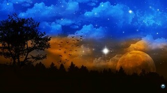 Home Fantasy Landscape Wallpaper