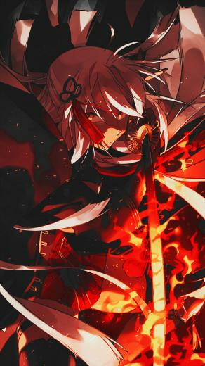 Majin Seiba Phone Wallpaper Hijikata