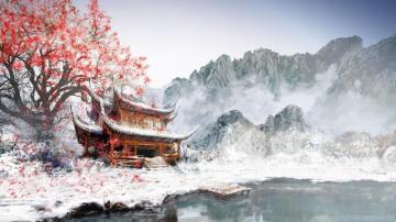 Asian Desktop Wallpaper Top Background