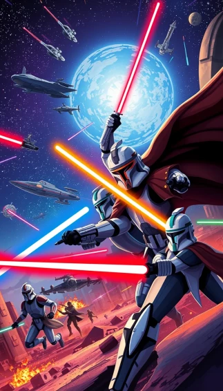 Clone Wars Phone Wallpaper
