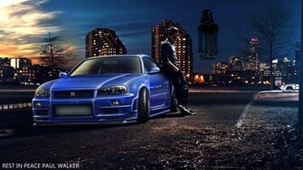 Paul Walker Skyline By The24master