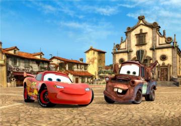 Xl Photo Wallpaper Mural Disney Cars Lightning Mcqueen