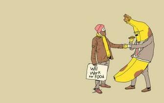 Funny Work Dress Banana Advertising Desktop Wallpaper
