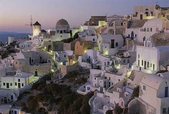 Thira Island Santorini Greece Wallpaper Wall Mural Self