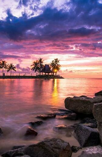 Located On Tanjung Aru Kota Kinabalu Sabah Borneo Malaysia
