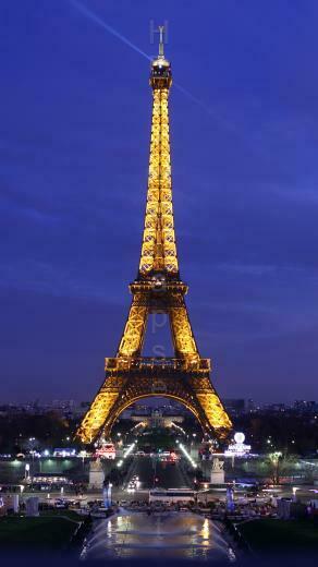 Ultra HD 4k Video Time Lapse Stock Footage Eiffel Tower In Paris