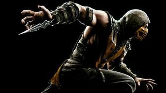 Scorpion Mortal Kombat X HD Wallpaper