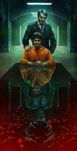 Will And Dr Lecter Graham Hannibal Tv Series Fan Art
