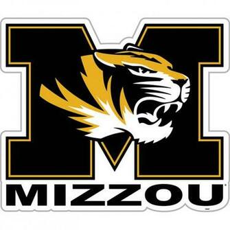 Mizzou Missouri Tigers Football Helmet Logo