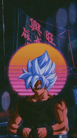 Ssj Son Goku Dragon Ball Art Painting