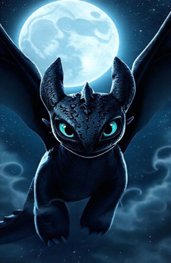 Alpha Toothless Wallpaper