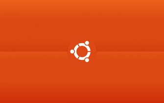 Orange Ubuntu Wallpaper