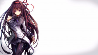 White 4k Anime Wallpaper