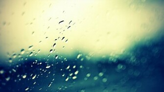 Raindrops On Windows HD Wallpaper