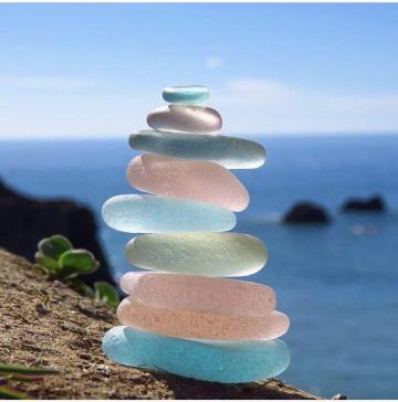 Want To Walk A Beach Find Sea Glass Art