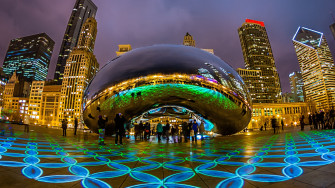 Chicago Building Skyscrapers HDr Wallpaper