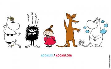 How About Some Moomin Wallpaper Featuring Moomijis