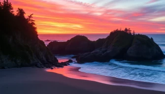 Beautiful Oregon Coast Wallpaper Image