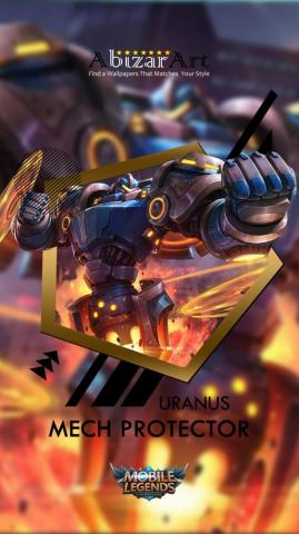 Uranus Mech Protector By Abizarartwallpaper