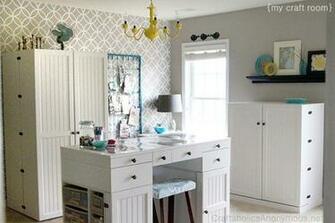 Craft Room Design Ideas Wallpaper