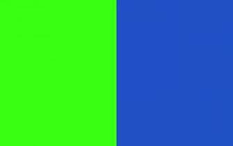 Blue And Neon Green Background