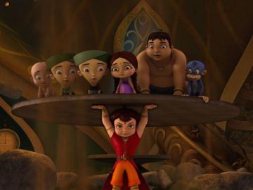 HD Super Bheem Wallpaper Cartoon Image